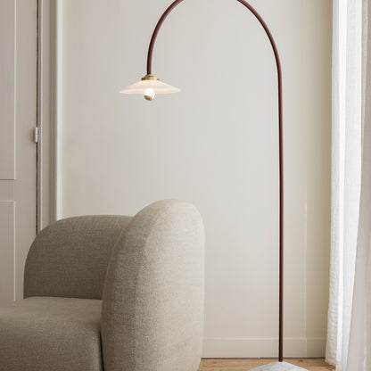 Standing Lamp Marble No.2 by Valerie Objects - Black