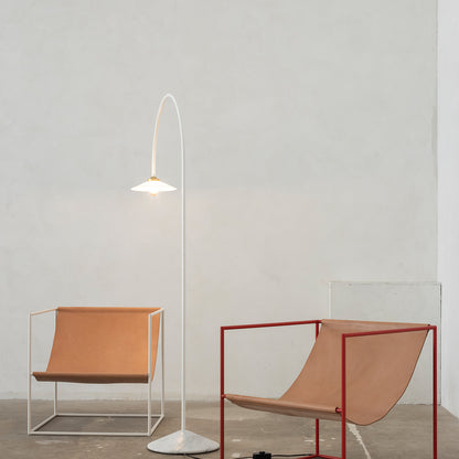 Standing Lamp Marble No.2 by Valerie Objects - Ivory