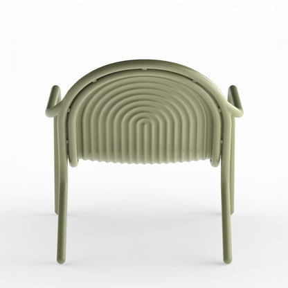 Groove Lounge Chair by Tom Dixon - Moss