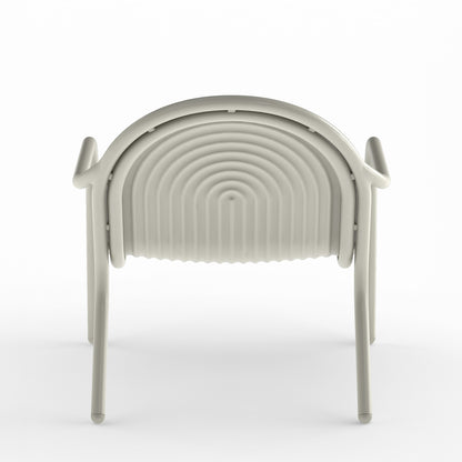 Groove Lounge Chair by Tom Dixon - Putty