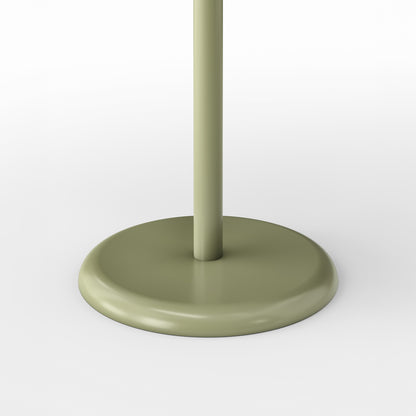 Groove Round Table by Tom Dixon - Moss