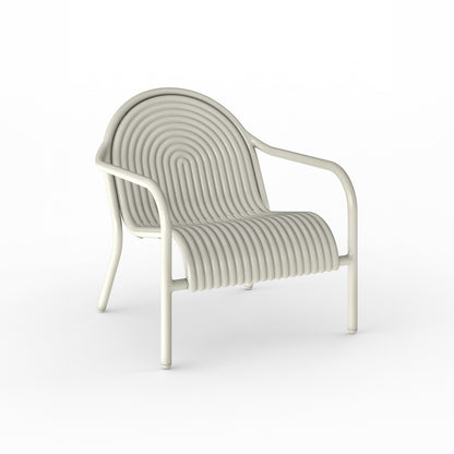 Groove Lounge Chair by Tom Dixon - Putty