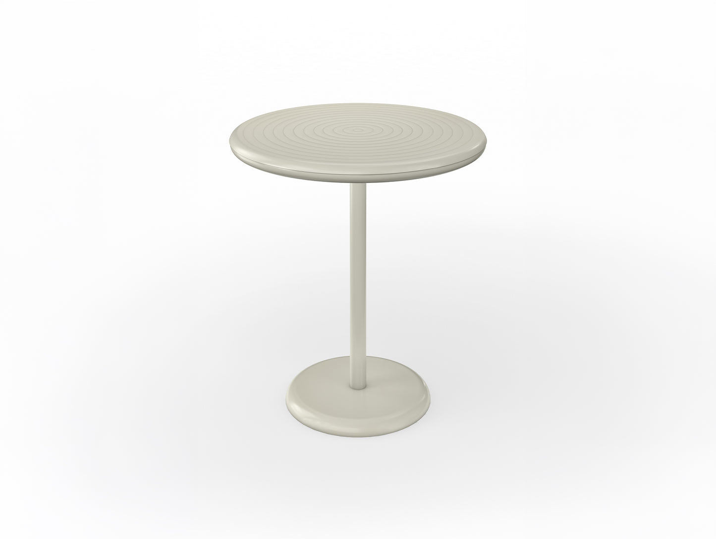 Groove Round Table by Tom Dixon - Putty