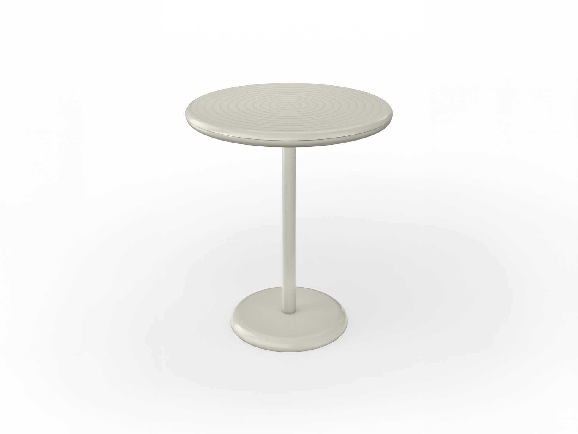 Groove Round Table by Tom Dixon - Putty