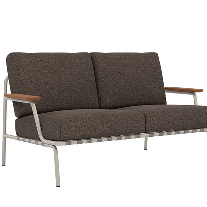 Settle 2-Seater Sofa by Muuto / Grey Frame / Laze 02
