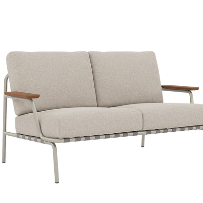 Settle 2-Seater Sofa by Muuto / Grey Frame / Laze 04