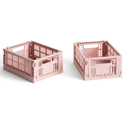 Colour Crate Mini - Set of 2 by HAY - Blush