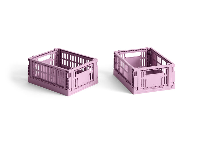 Colour Crate Mini - Set of 2 by HAY - Dusty Rose