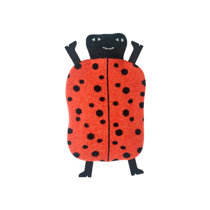 Ladybird Hot Water Bottle by Donna Wilson