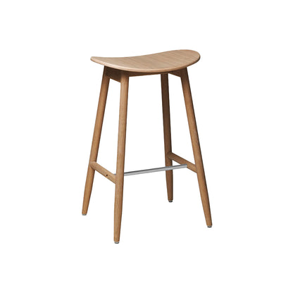 Icha Bar Stool by Massproductions - H650 / Natural Oak