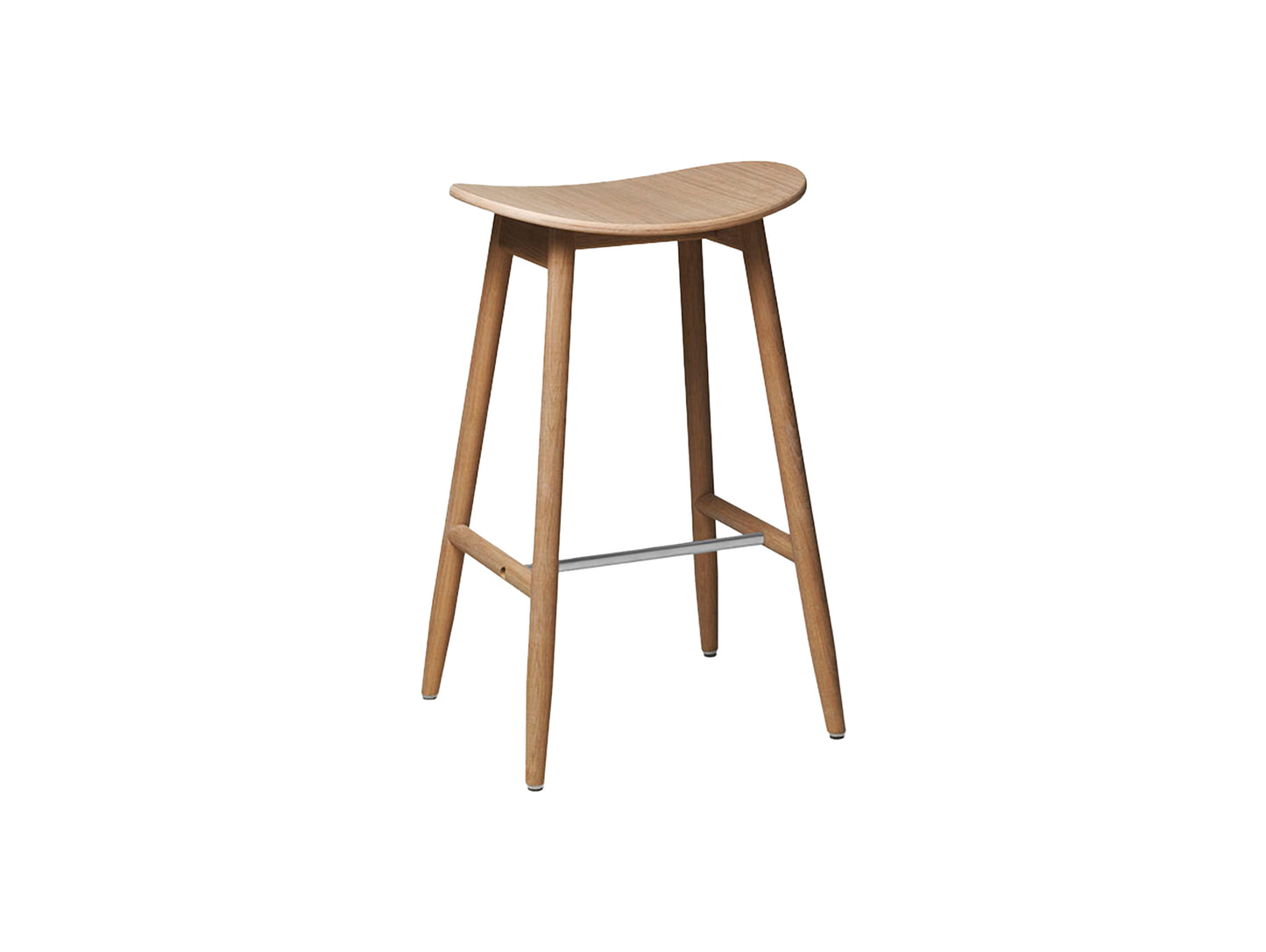 Icha Bar Stool by Massproductions - H650 / Natural Oak