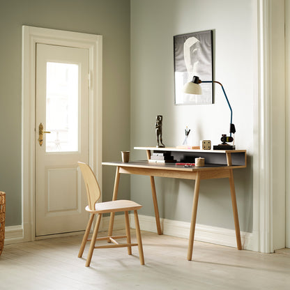 C68 Norrebro Desk by FDB Mobler - Nero Linoleum Tabletop