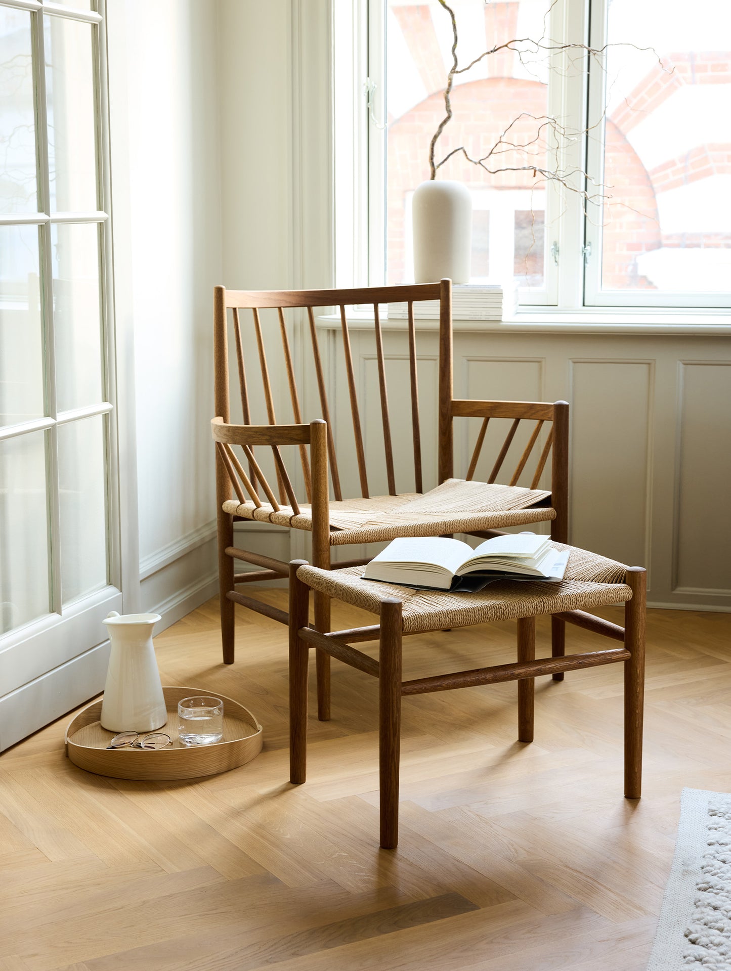 J83 Stool by FDB Mobler