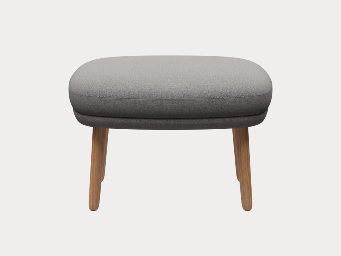 Fri Ottoman by Fritz Hansen - JH15 / 
Outside: Christianshavn 1121 / Seat: Christianshavn 1121