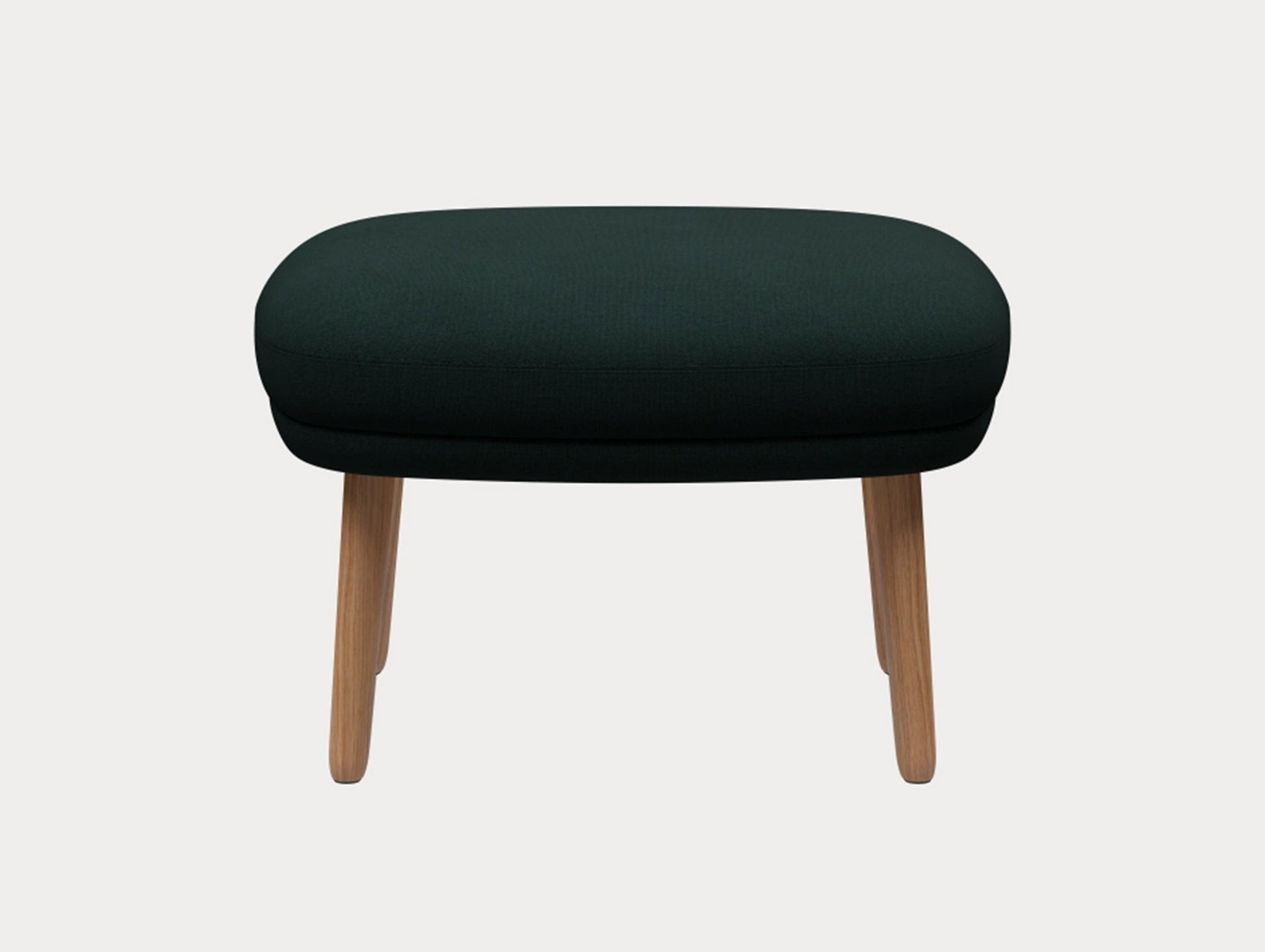 Fri Ottoman by Fritz Hansen - JH15 / 
Outside: Christianshavn 1161 / Seat: Christianshavn 1161