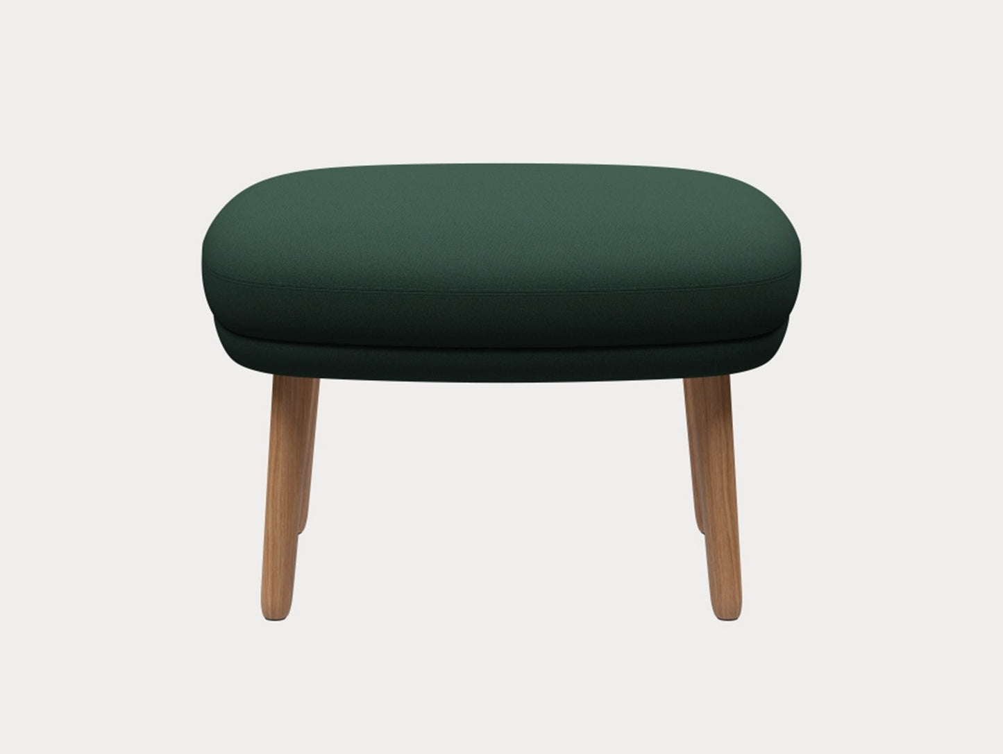 Fri Ottoman by Fritz Hansen - JH15 / 
Outside: Christianshavn 1160 / Seat: Christianshavn 1160