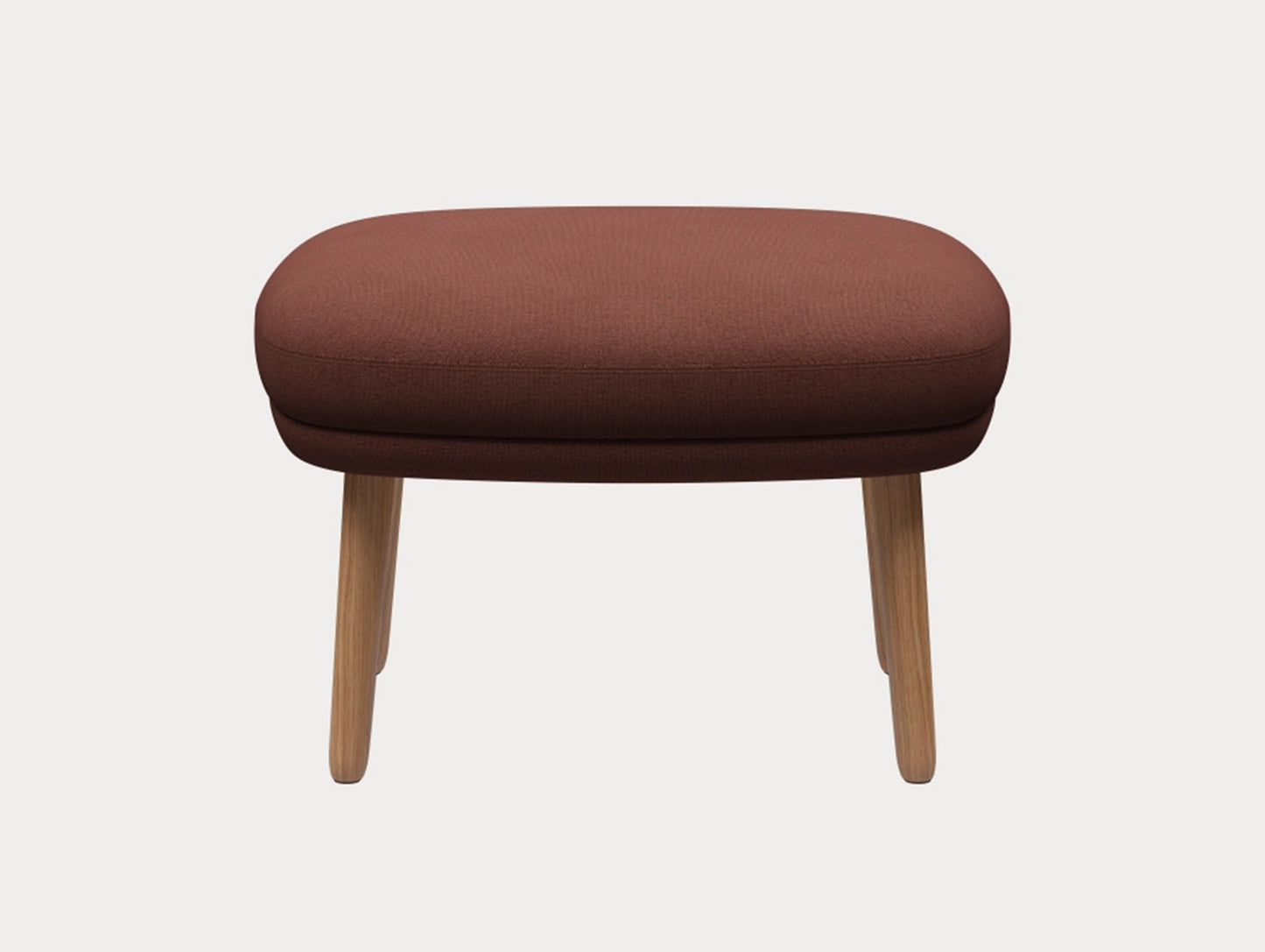 Fri Ottoman by Fritz Hansen - JH15 / 
Outside: Christianshavn 1133 / Seat: Christianshavn 1133