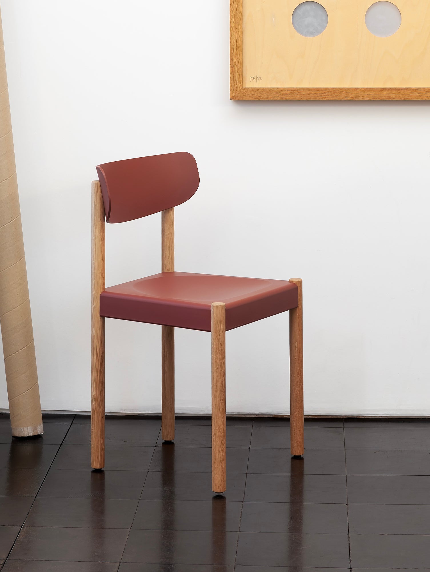 Pack Chair 10 by HAY - Hull Red / Oiled Oak
