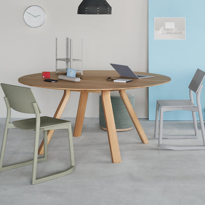 Spectrum Workstation Round by Karimoku New Standard