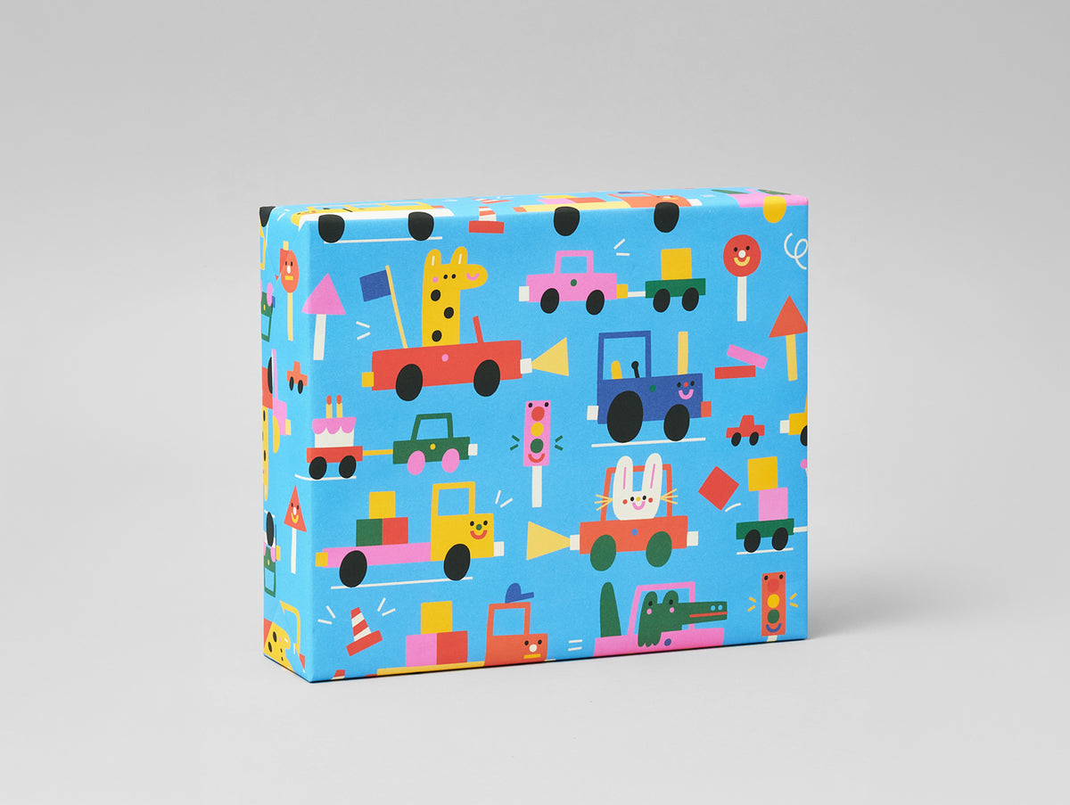 Beep Beep Wrapping Paper by Wrap