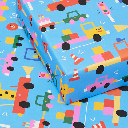 Beep Beep Wrapping Paper by Wrap