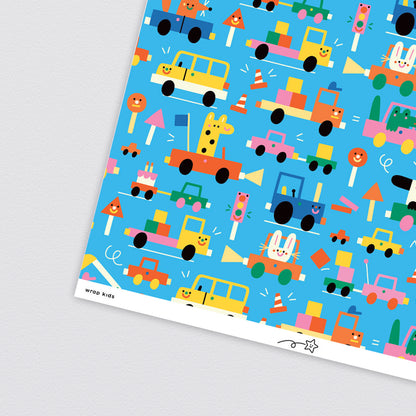 Beep Beep Wrapping Paper by Wrap