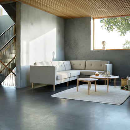 D102 SOS Coffee Table by FDB Mobler - Oiled Oak