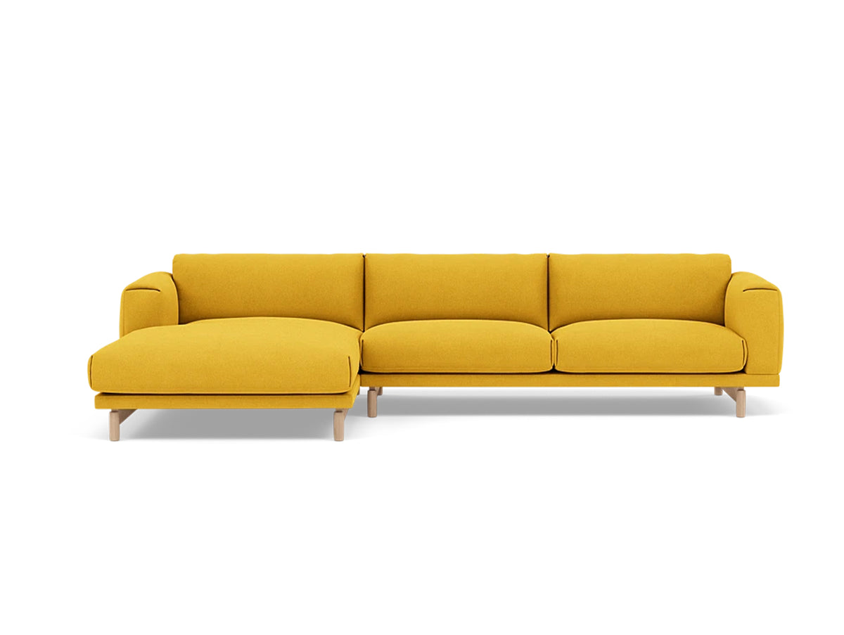Rest Sofa with Left Chaise Longue (Sitting Right) by Muuto - Hallingdal 65 457