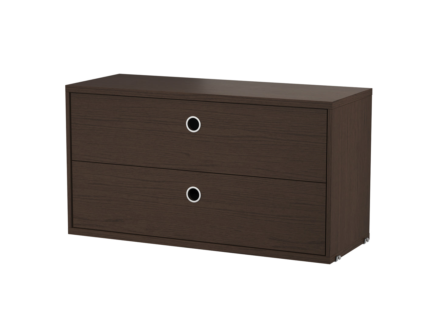 String System Drawers - Wide - Dark Oak