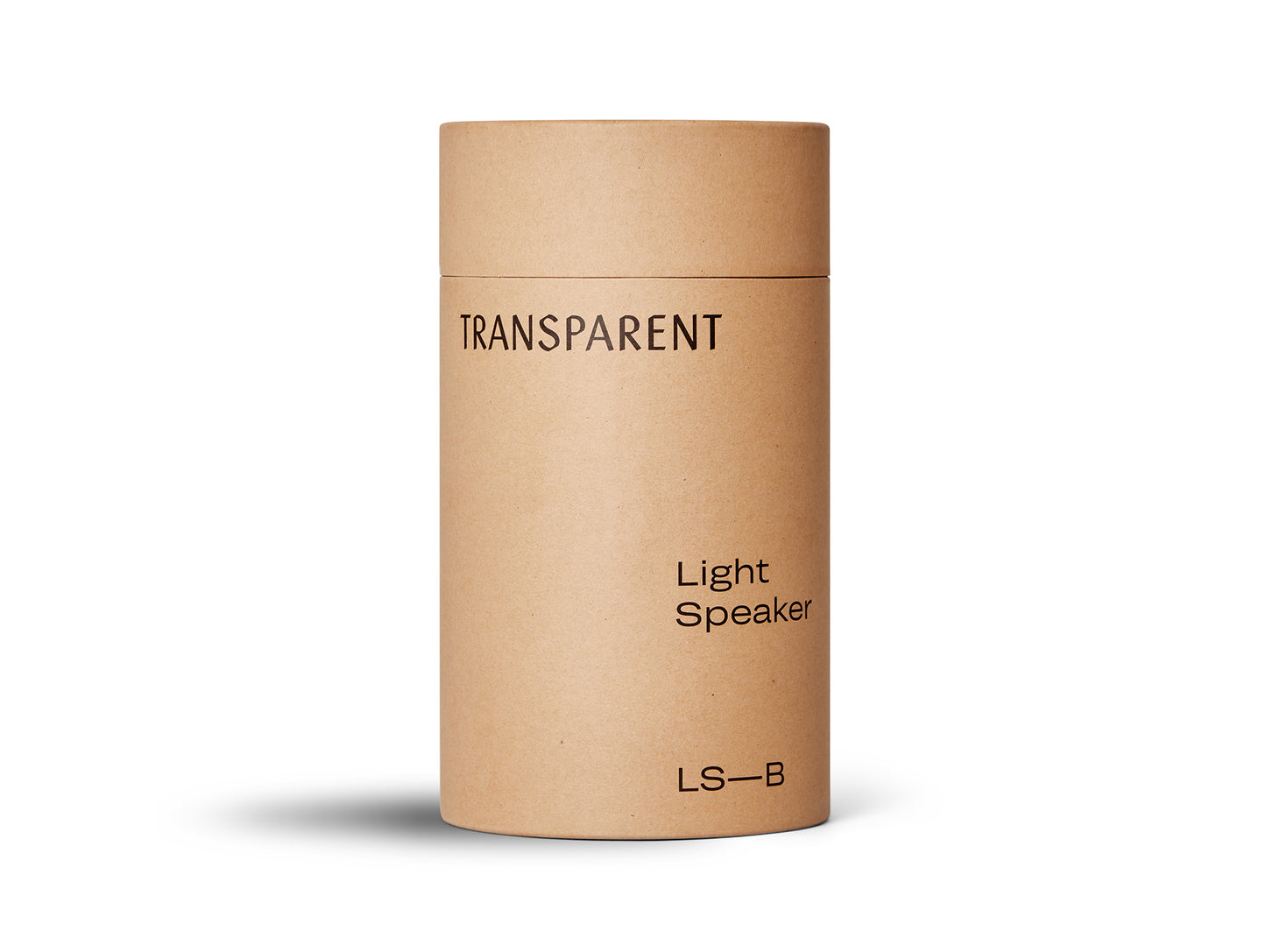 Light Speaker by Transparent - Black