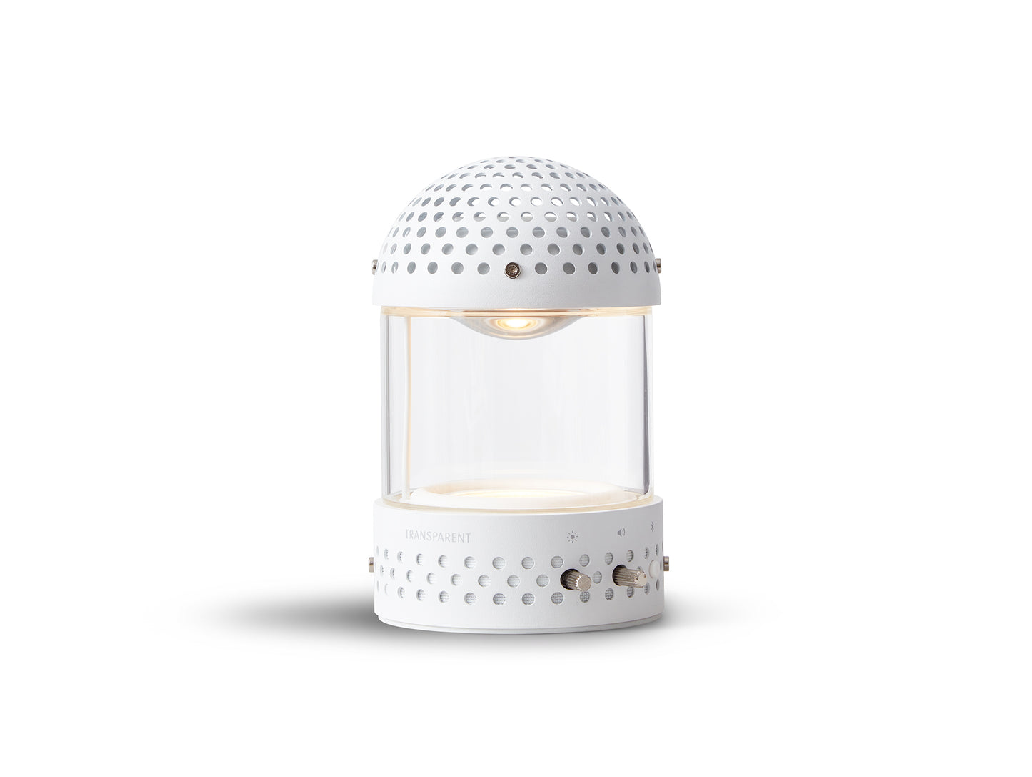 Light Speaker by Transparent - White