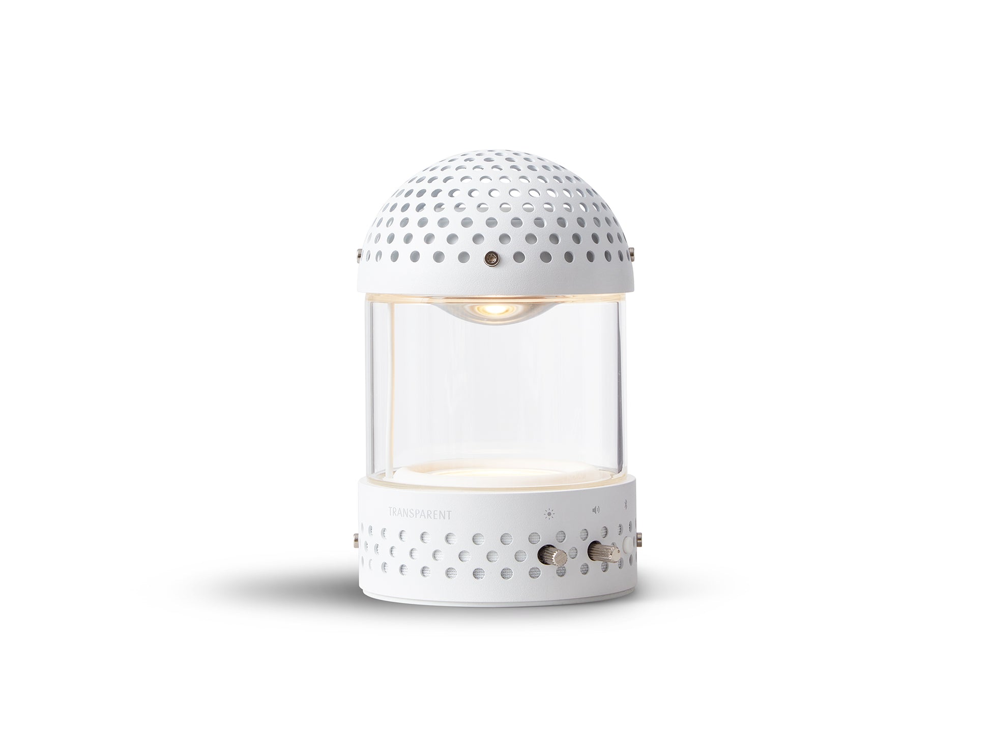 Light Speaker by Transparent - White