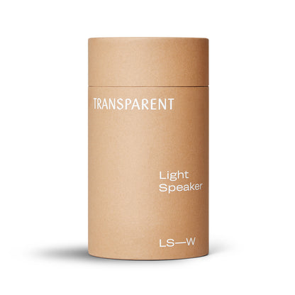 Light Speaker by Transparent - White