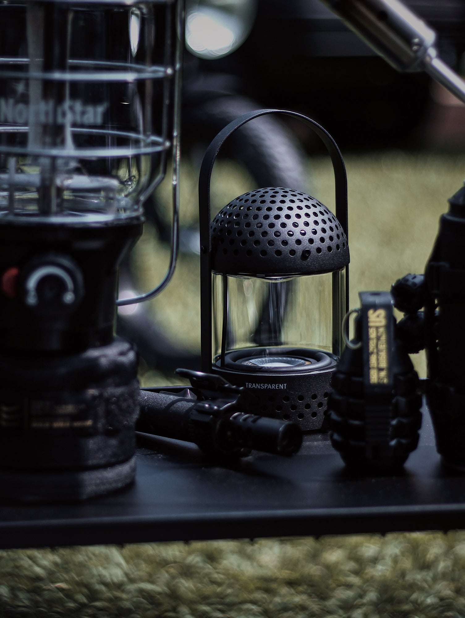 Light Speaker by Transparent - Black