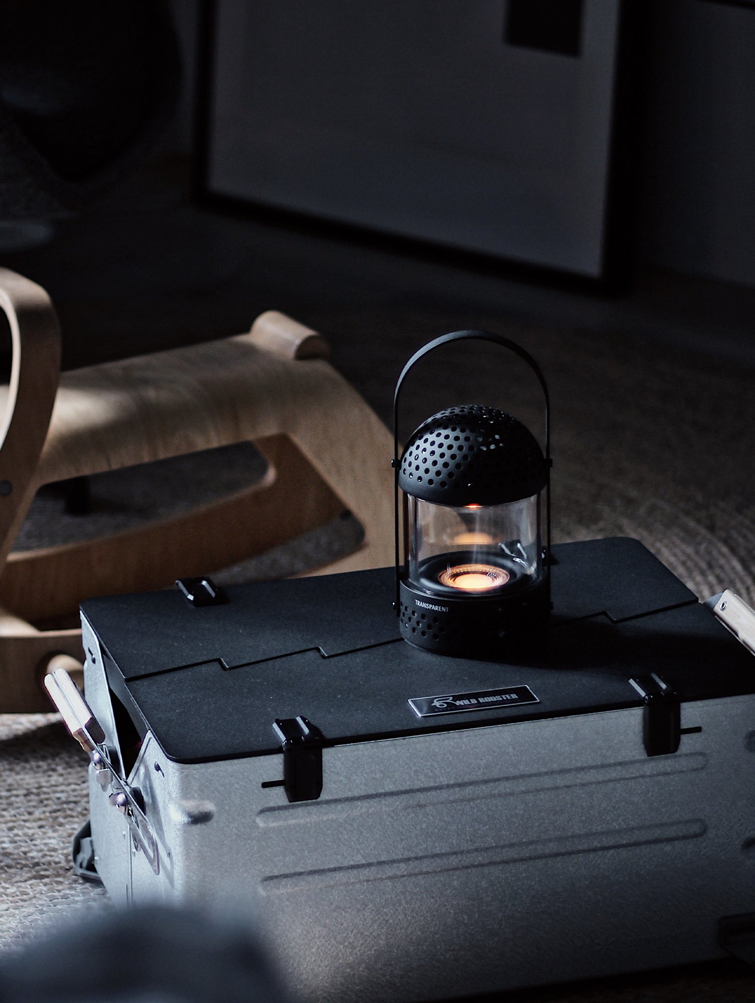 Light Speaker by Transparent - Black