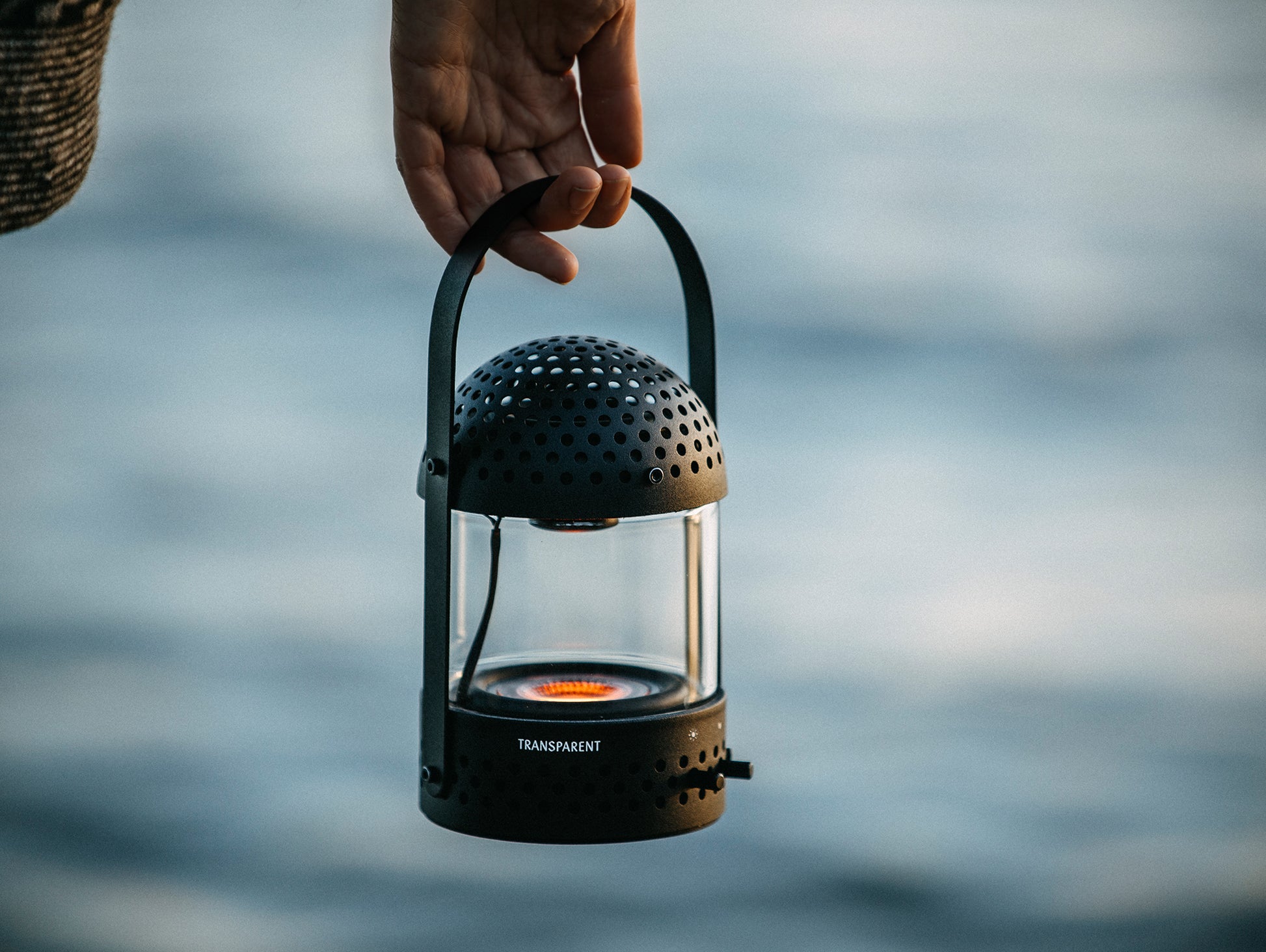Light Speaker by Transparent - Black