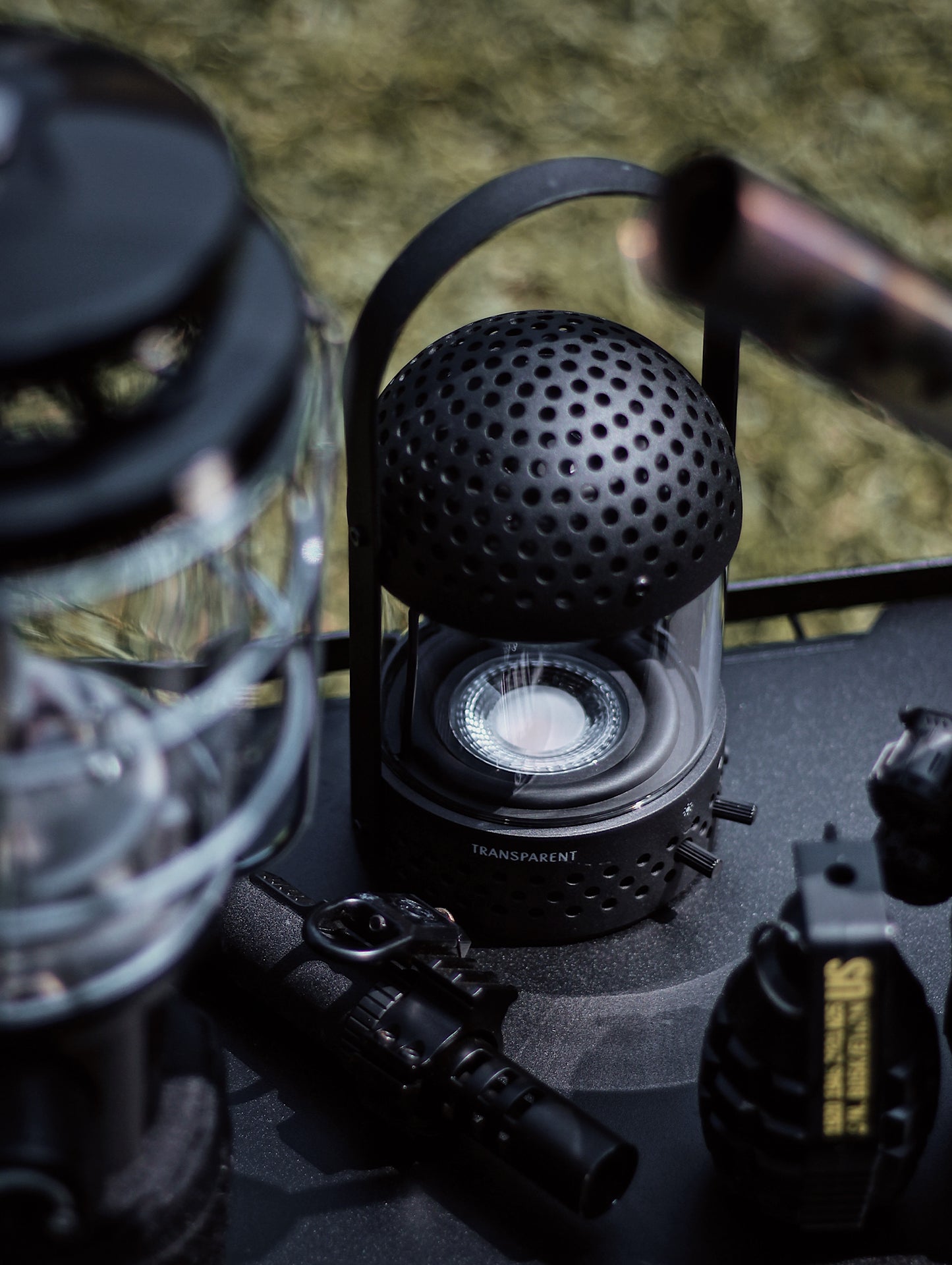 Light Speaker by Transparent - Black
