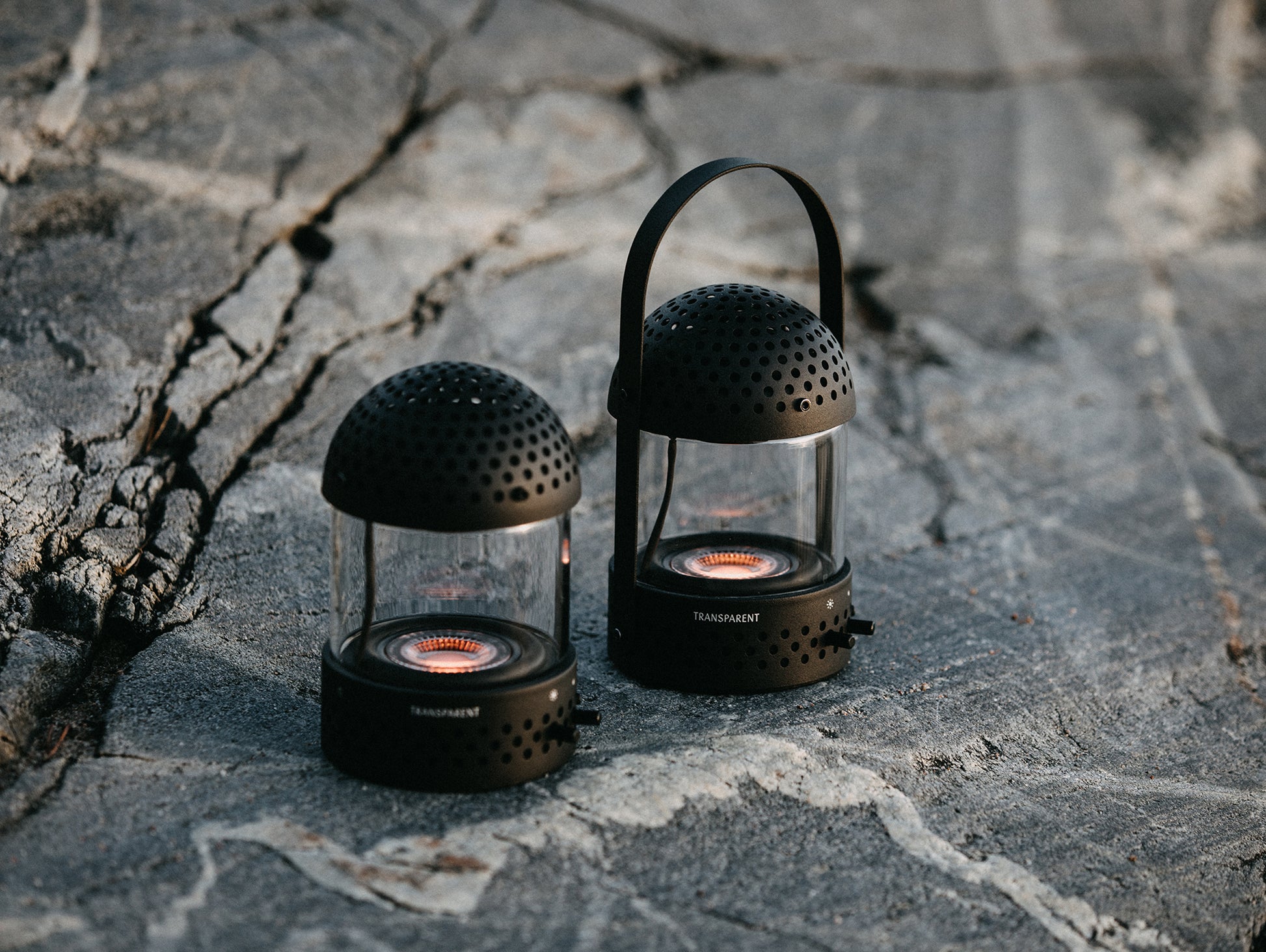 Light Speaker by Transparent - Black