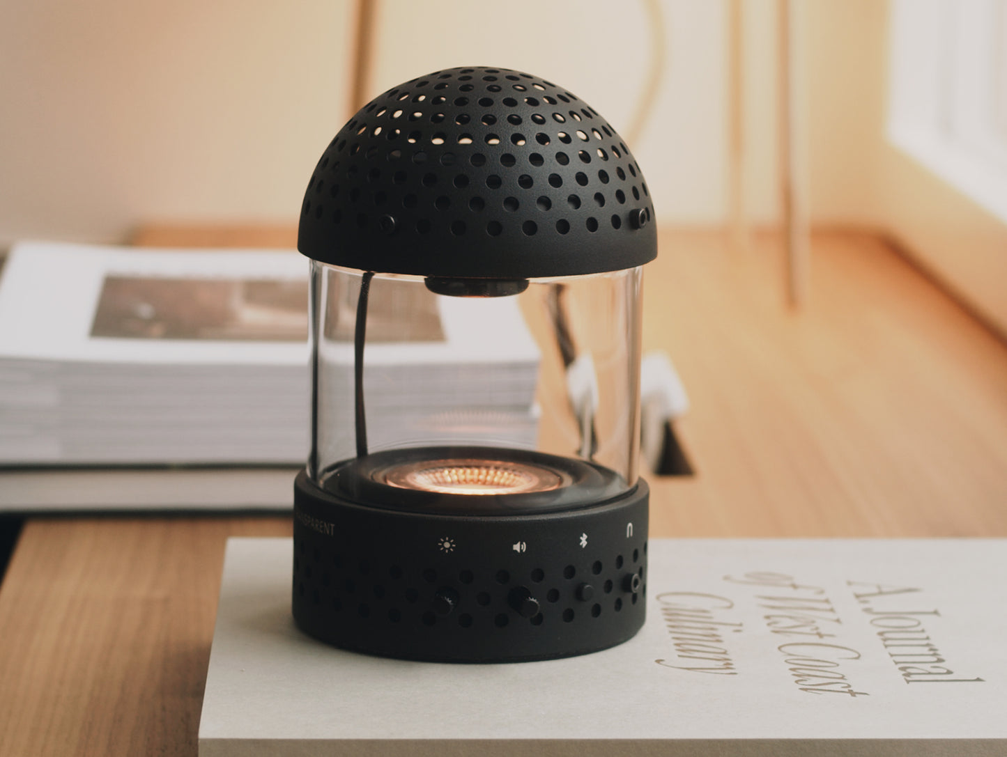 Light Speaker by Transparent - Black