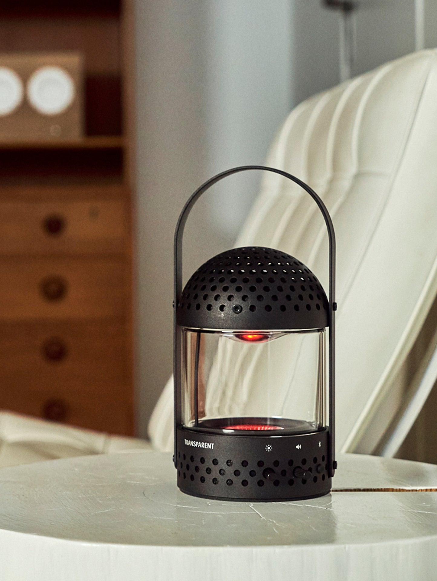 Light Speaker by Transparent - Black