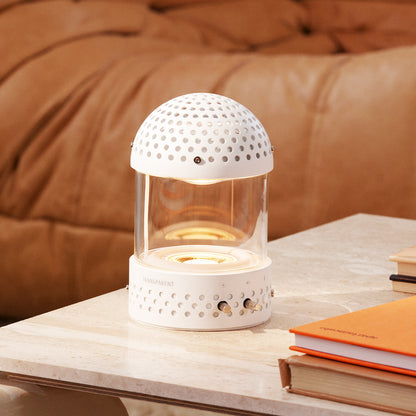 Light Speaker by Transparent - White