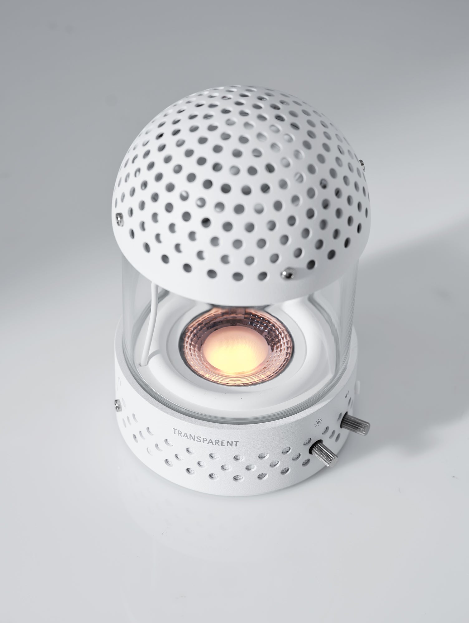 Light Speaker by Transparent - White