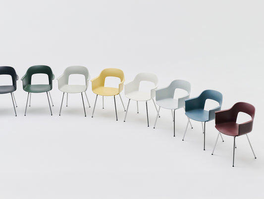Layout Armchair - Metal Base by HAY