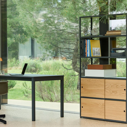 New Order Shelving - Combination 503 by HAY - Charcoal
