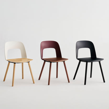 Layout Chair - Wood Base by HAY