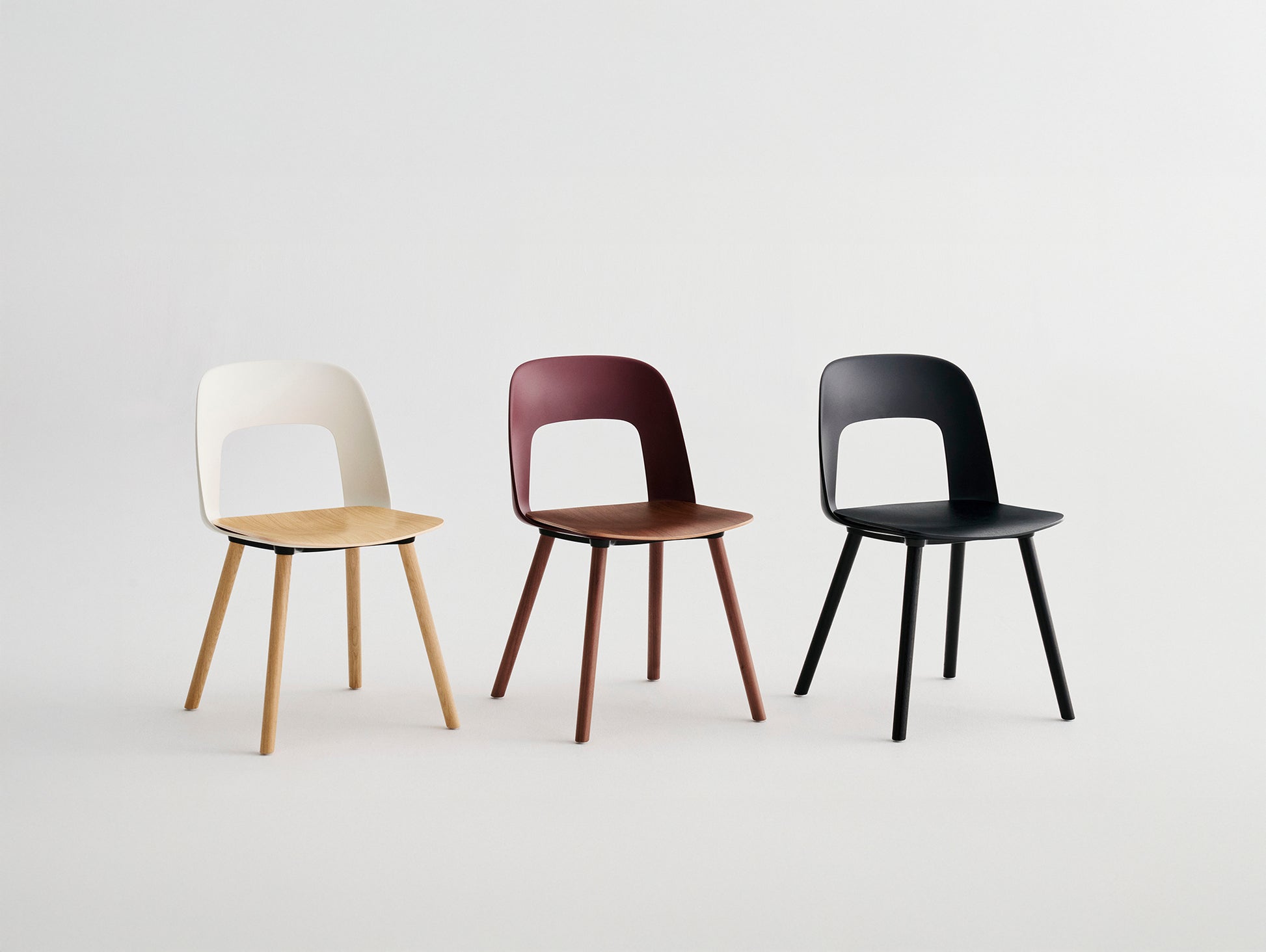 Layout Chair - Wood Base by HAY