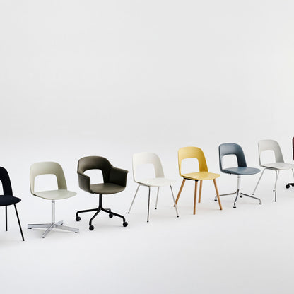 Layout Chair - Swivel Base by HAY
