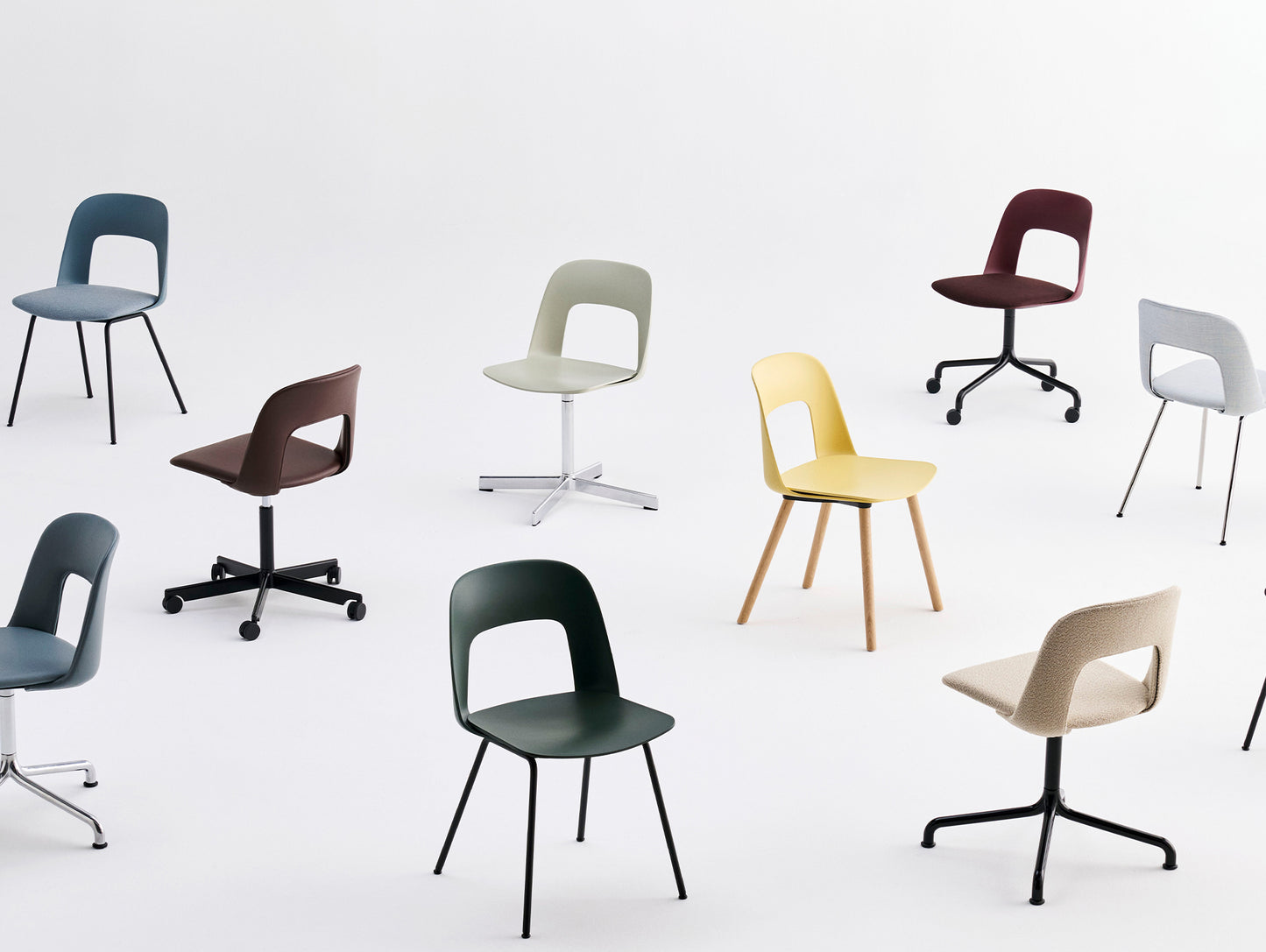 Layout Chair - Metal Base