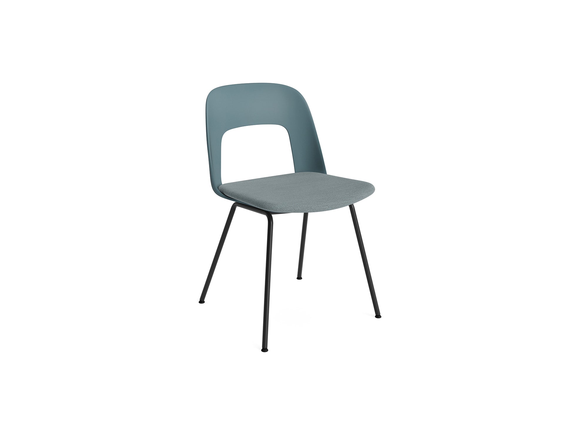 Layout Chair 113  Metal Base by HAY - Ocean / Mode 045