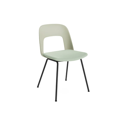Layout Chair 113  Metal Base by HAY - Pastel Green / Relate 921